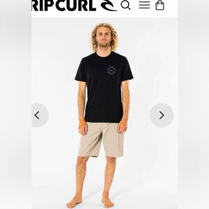 EXCELLENT CONDITION MEN’S RIPCURL BOARDWALK SURFER’S WALKSHORT SIZE 33